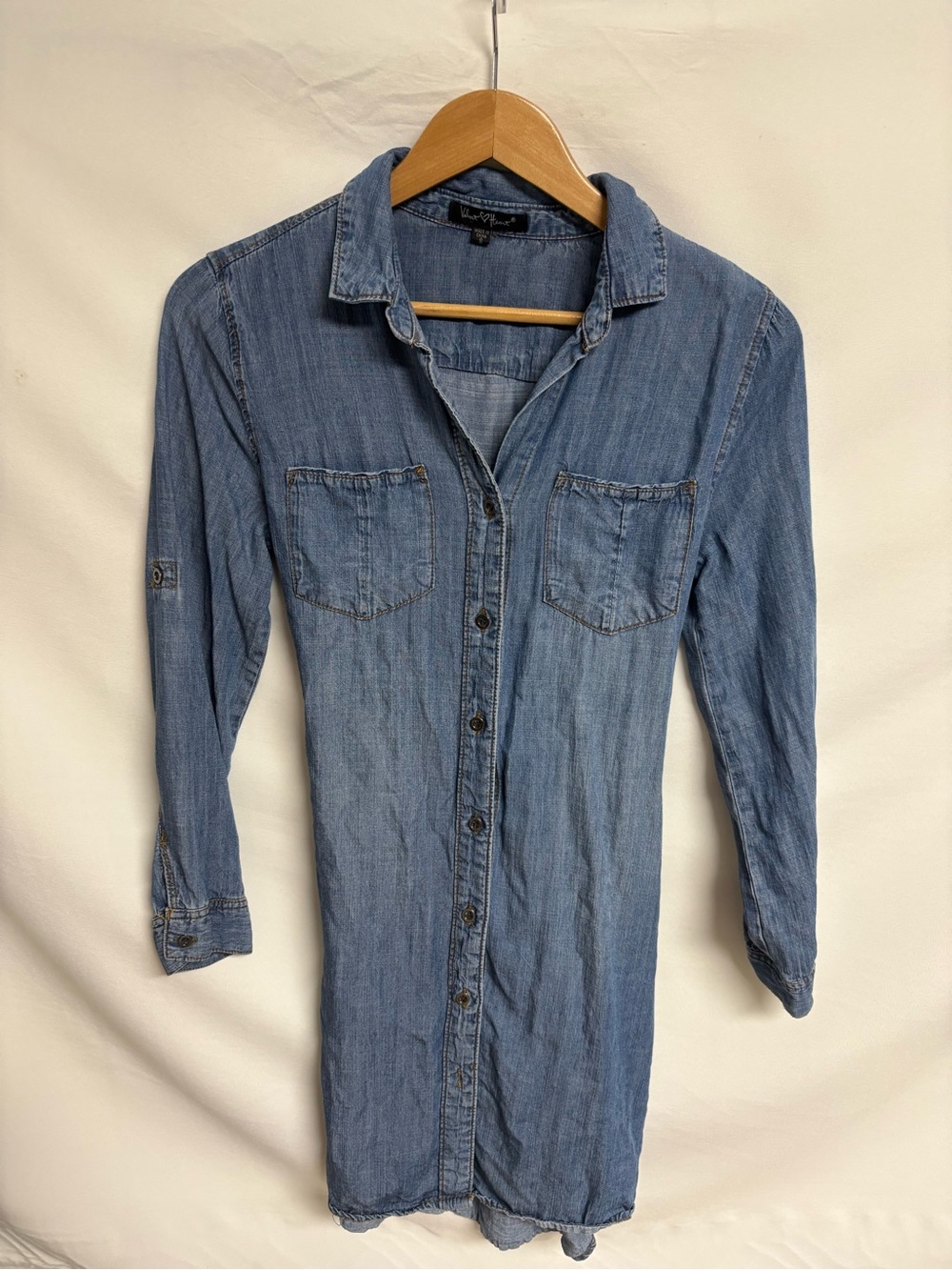 Velvet Heart Light Blue Denim Button-Down Shirt